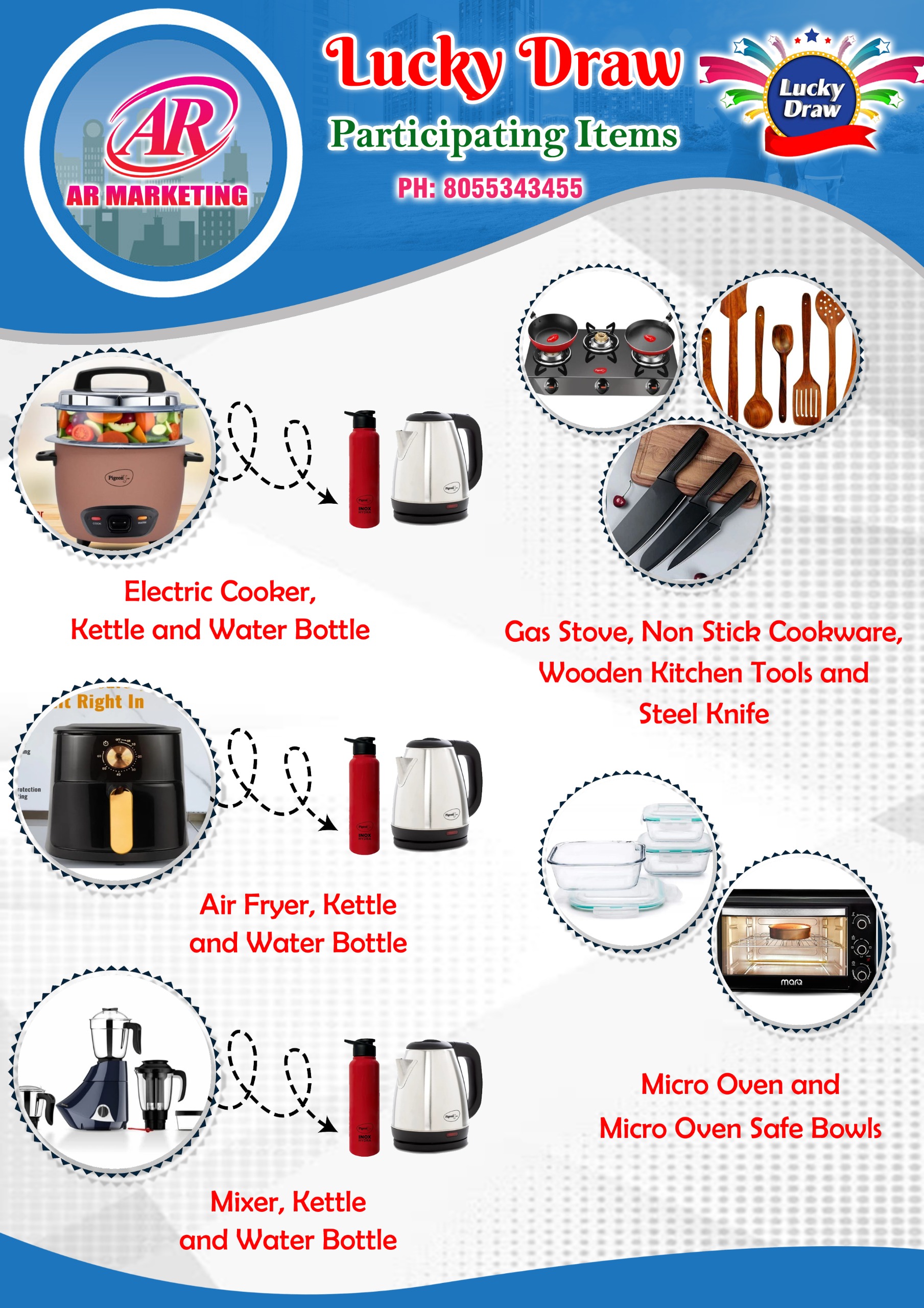 LUCKY DRAW PARTICIPATING ITEMS